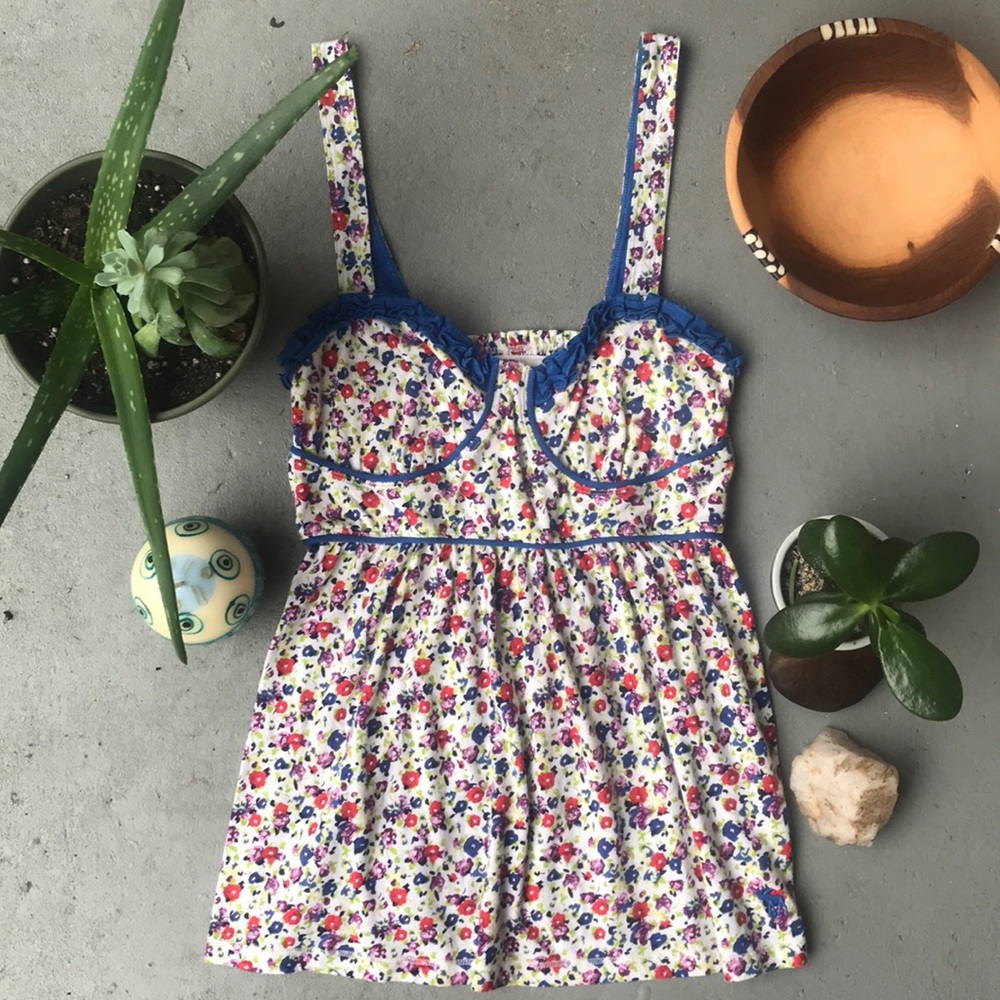 A&F peplum top